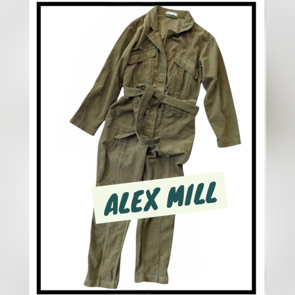 Corduroy Utility Jumpsuit